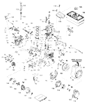 Part Location Diagram of 35194 Briggs and Stratton Screen, Starter